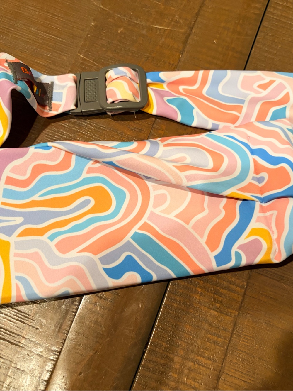 BANDI Multicolor Patterned Headband - Pink, Blue & Yellow